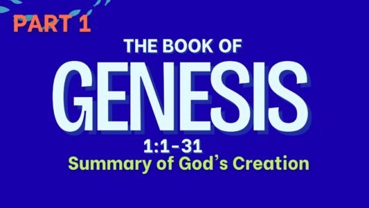 GENESIS CHAPTER ONE, GOD’S CREATION AND THE 22–7–8 DIVINE PATTERN (GENESIS 1:1-31)