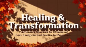 Healing & Transformation-Unlocking the 72 Names of God: Daily Spiritual Practice for Protection