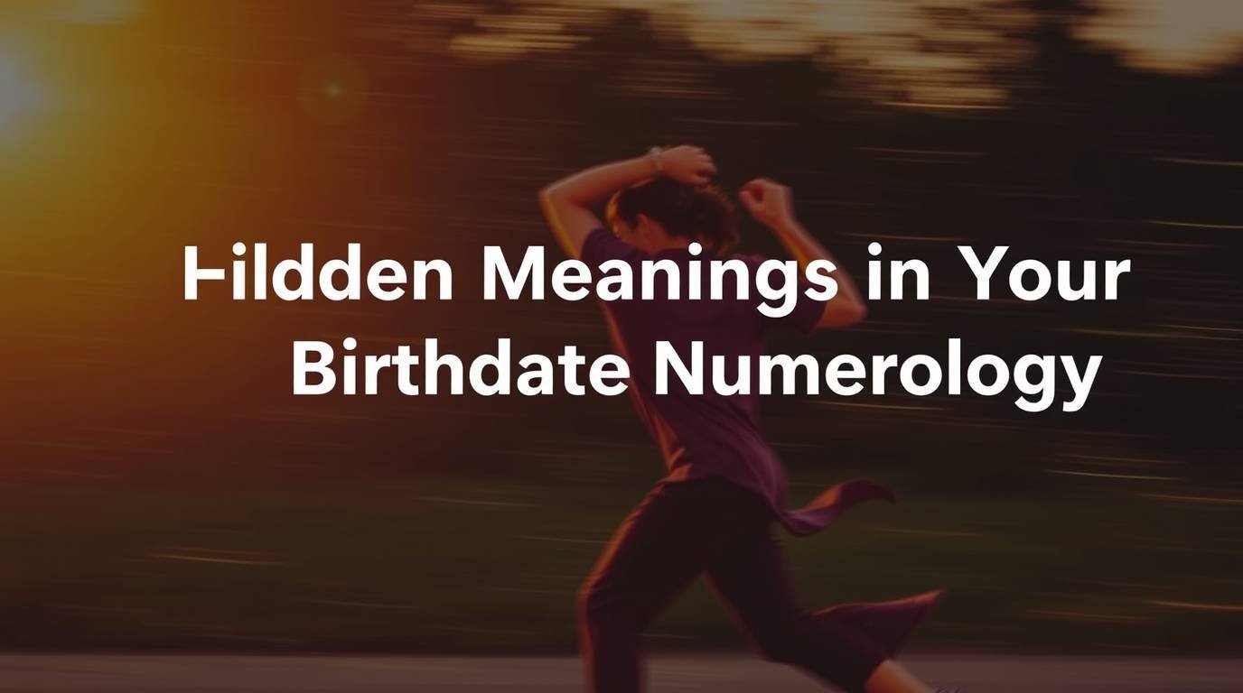 Hidden Meanings in Your Birthdate Numerology, The Power of Numbers in Your Life