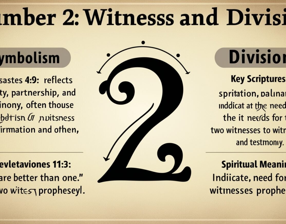  The Significance of the Number 2 in the Bible