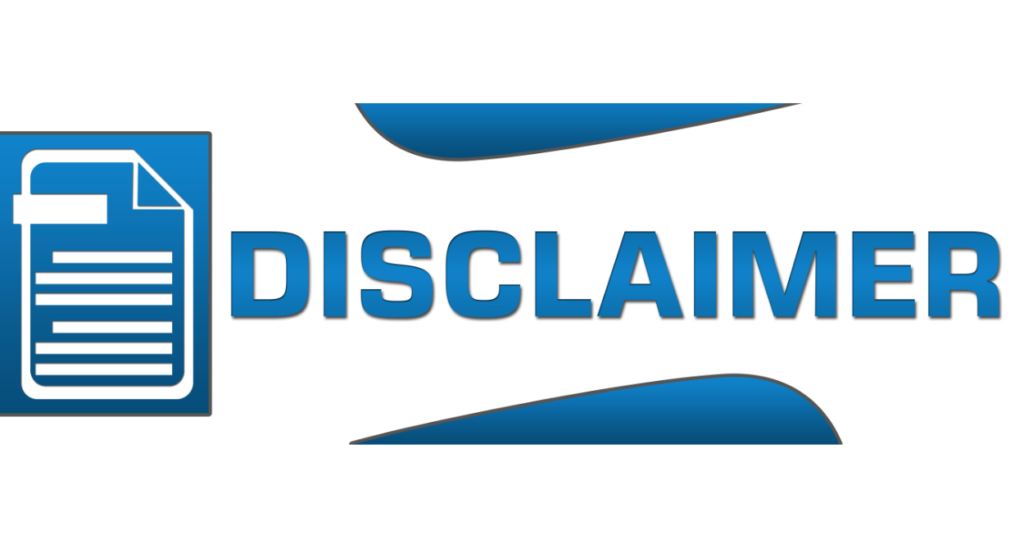 Disclaimer