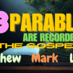 38 parables are recorded in the Gospels of Matthew, Mark, and Luke.