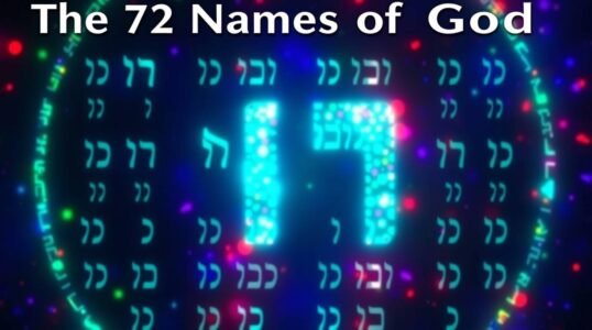 The 72 Names of God (שֵׁמוֹת): A Divine Code for Transformation