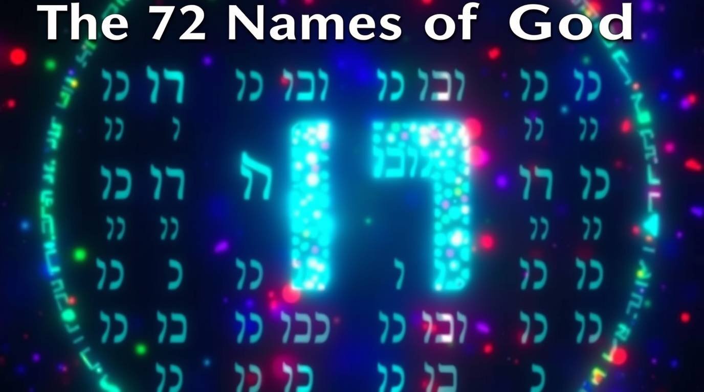 The 72 Names of God (שֵׁמוֹת): A Divine Code for Transformation