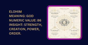 THE NAMES OF GOD BIBLE AND BIBLICAL NUMEROLOGY, A COMPLETE STUDY