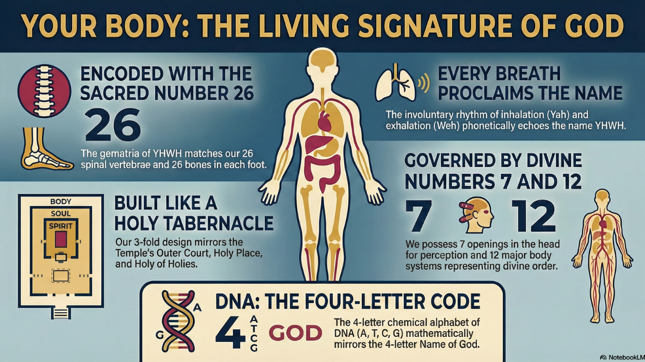 Biblical Numerology of 7 And 12, God’s numbers In The Human Body, Divine Order In Anatomy, Sevenfold Spirit, Twelve Cranial Nerves, Body As Temple of God, 12 Tribes Spiritual Meaning, Divine Mathematics, Human Body Spiritual Design | Seven and Twelve — God’s Sacred Numbers Mirrored in the Human Anatomy