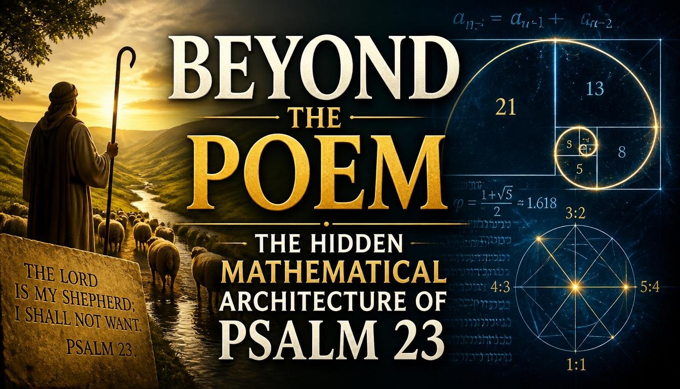 Beyond the Poem: The Hidden Mathematical Architecture of Psalm 23